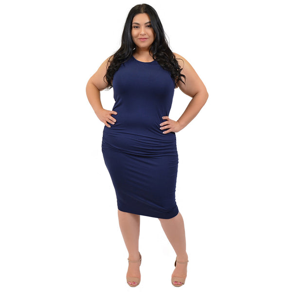 Stretch is Comfort Women s Plus Size Tank Dress Stretch Is Comfort