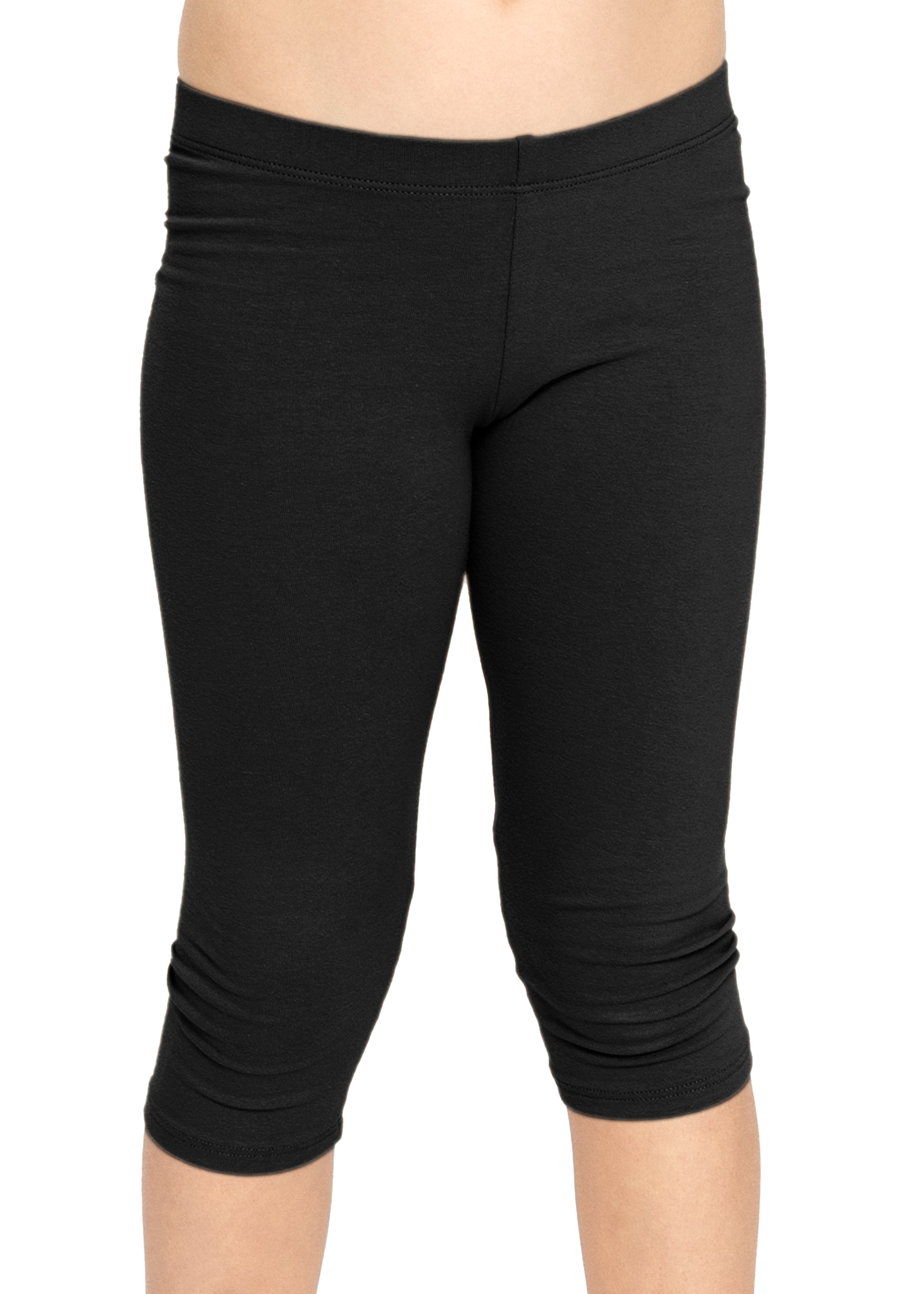 Stretch is Comfort Girl's Cotton Footless Leggings 