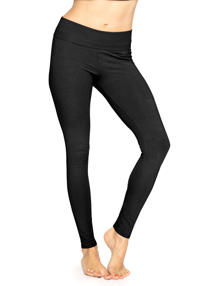 STRETCH IS COMFORT Women's Cotton Plus Size Knee Length Leggings Black  Small at  Women's Clothing store