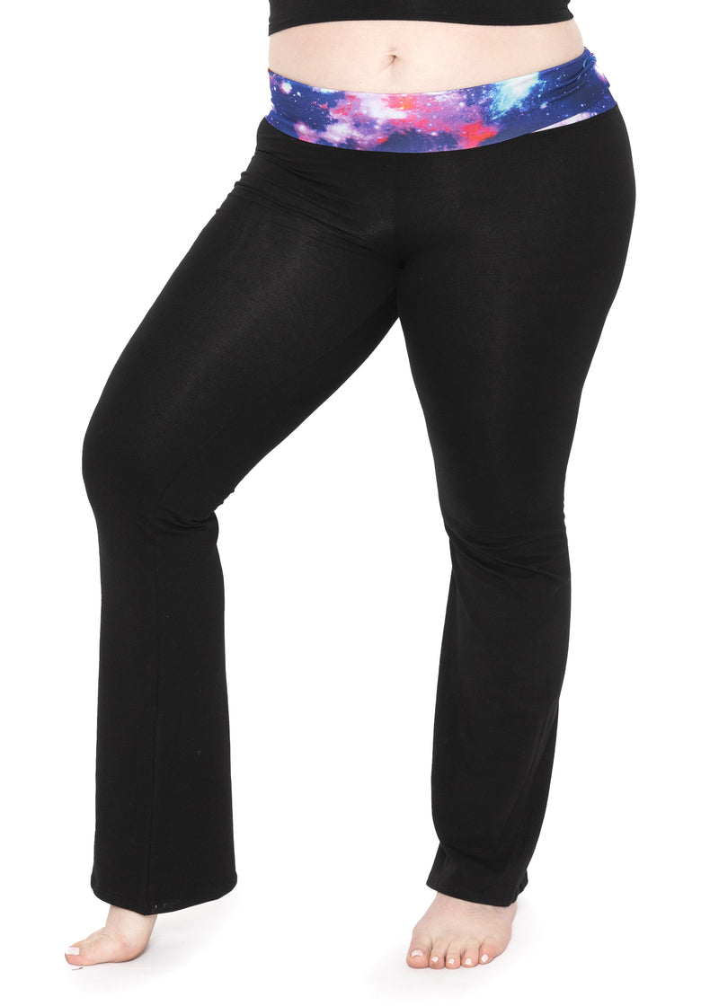 Stretch is Comfort Women's Plus Size Cotton Yoga Pants – Stretch Is Comfort