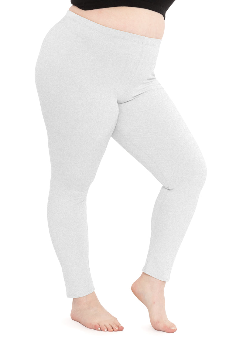 Buy White Leggings for Women by Plus Size Online
