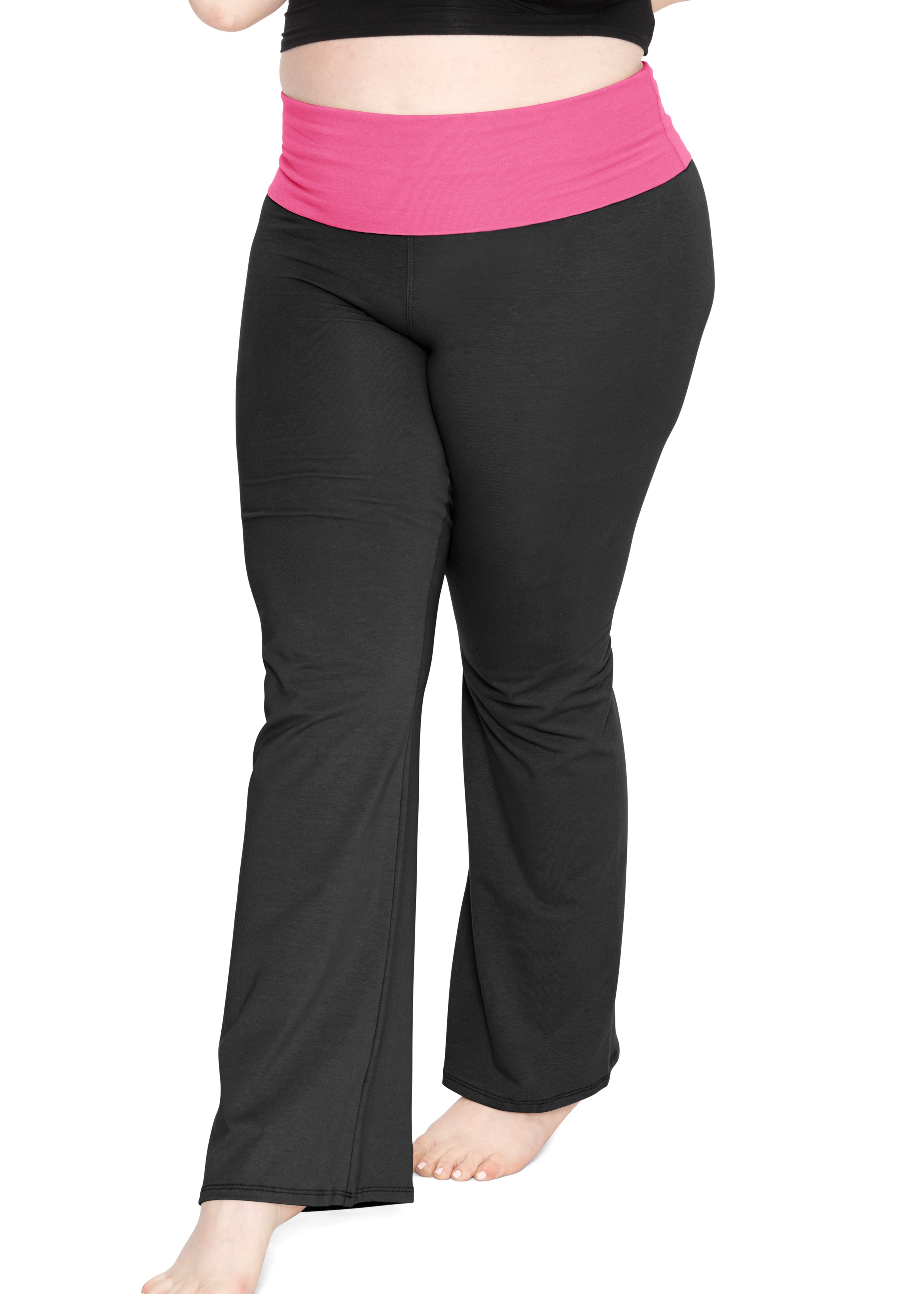 Women's Cotton Spandex Yoga Pant Combed Ring Spun Cotton Long Yoga Pants  Ultra Soft Free Shipping -  Canada