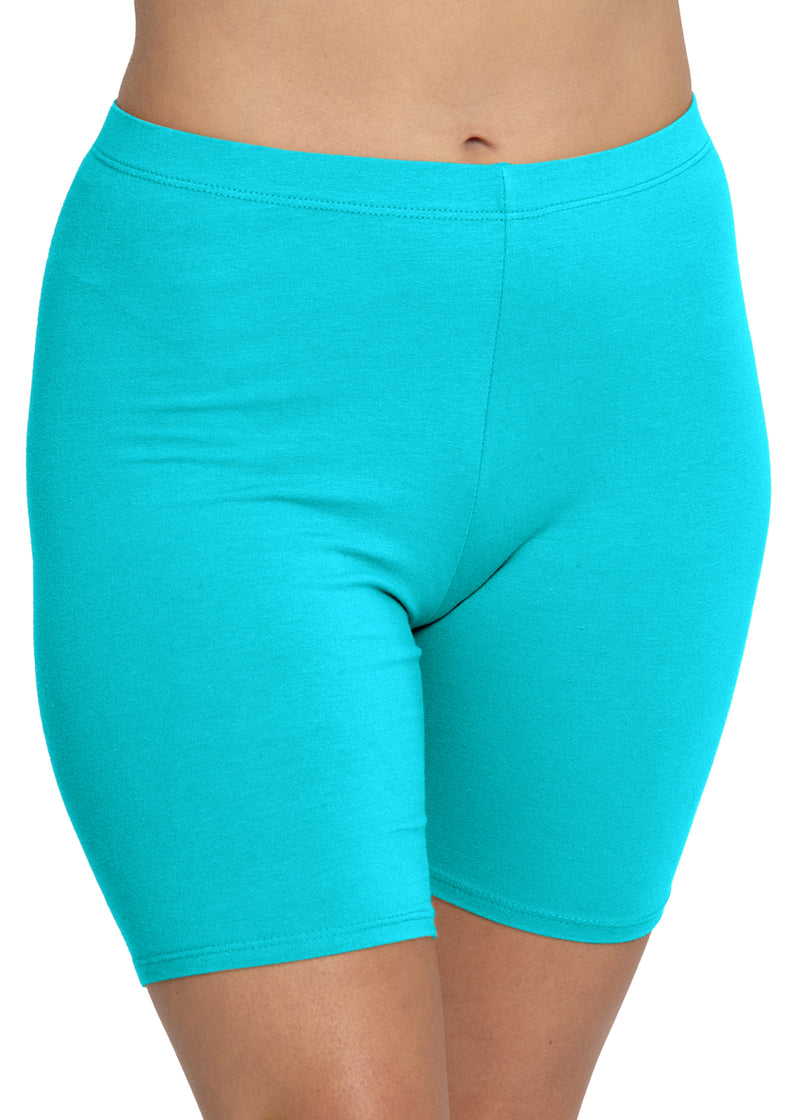 Stretch Is Comfort Women's Pack of 2 Oh so Soft Bike Shorts