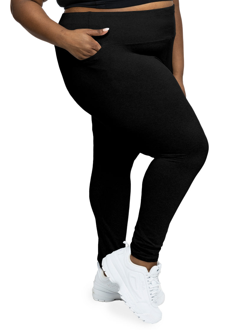 Oh So Soft High Waist Stretch Active Leggings with Pocket – Stretch Is  Comfort