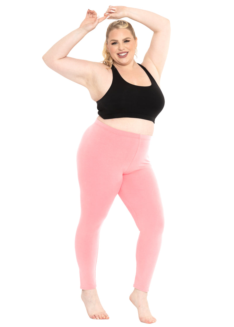 Oh So Soft High Waist Stretch Leggings with Ruched Ankle Detail