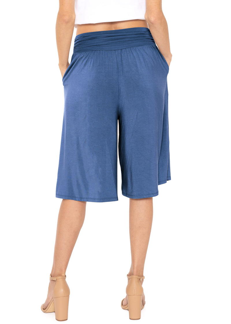 Stretch (Rayon) Gaucho Pants with Pockets – Stretch Is Comfort