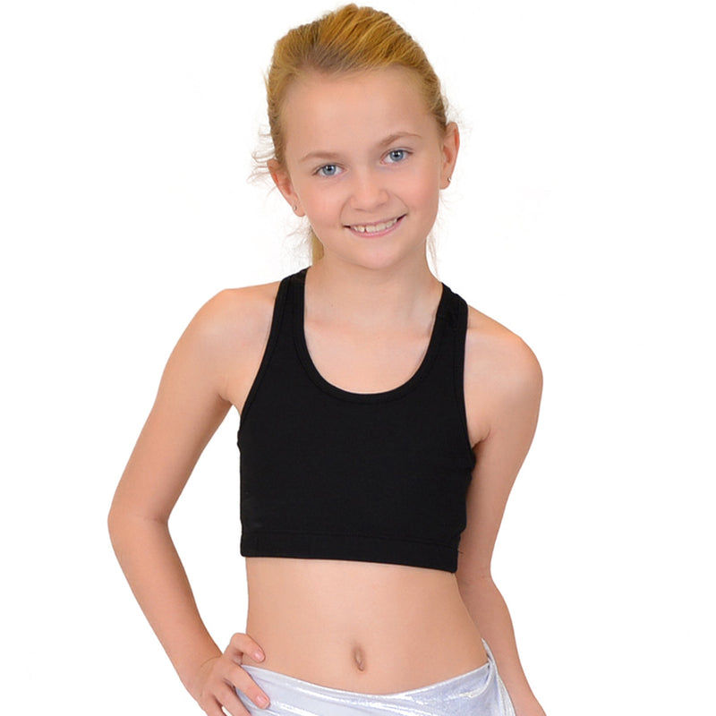 Stretch is Comfort Girl's Racerback Cotton Sports Bras – Stretch
