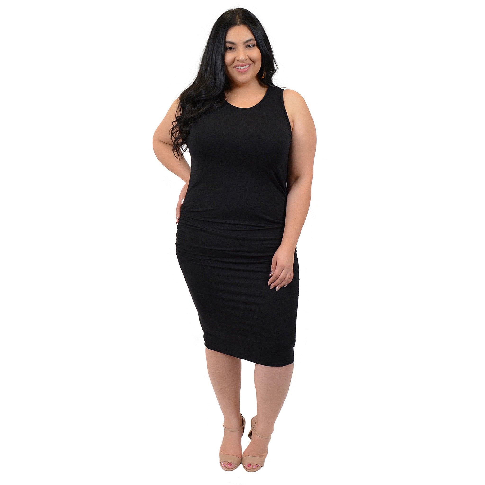 Stretch is Comfort Women's Plus Size Tank Dress – Stretch Is Comfort